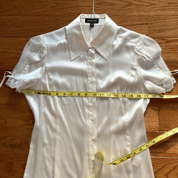 Bebe Silk Blouse - Picture 9 of 10